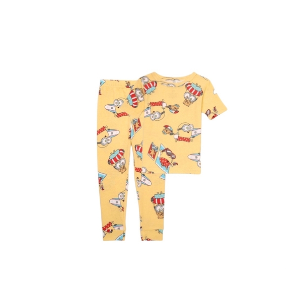 Minions Character Summer Toddler Pajama 2-Piece Set - Picture 4 of 4